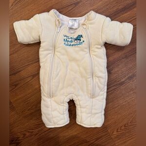 Magic Merlin Sleep Suit in Cream